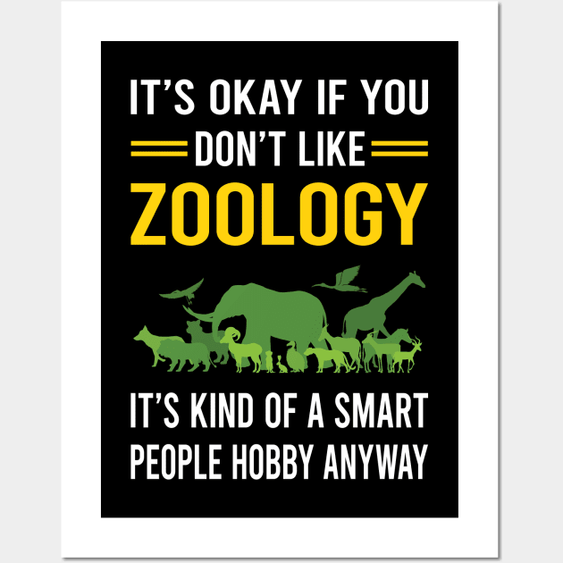 Smart People Hobby Zoology Zoologist Wall Art by Good Day